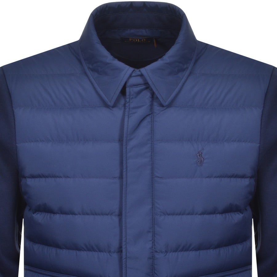Alternative Image for ProductRalph Lauren Full Zip Bomber Jacket Navy2